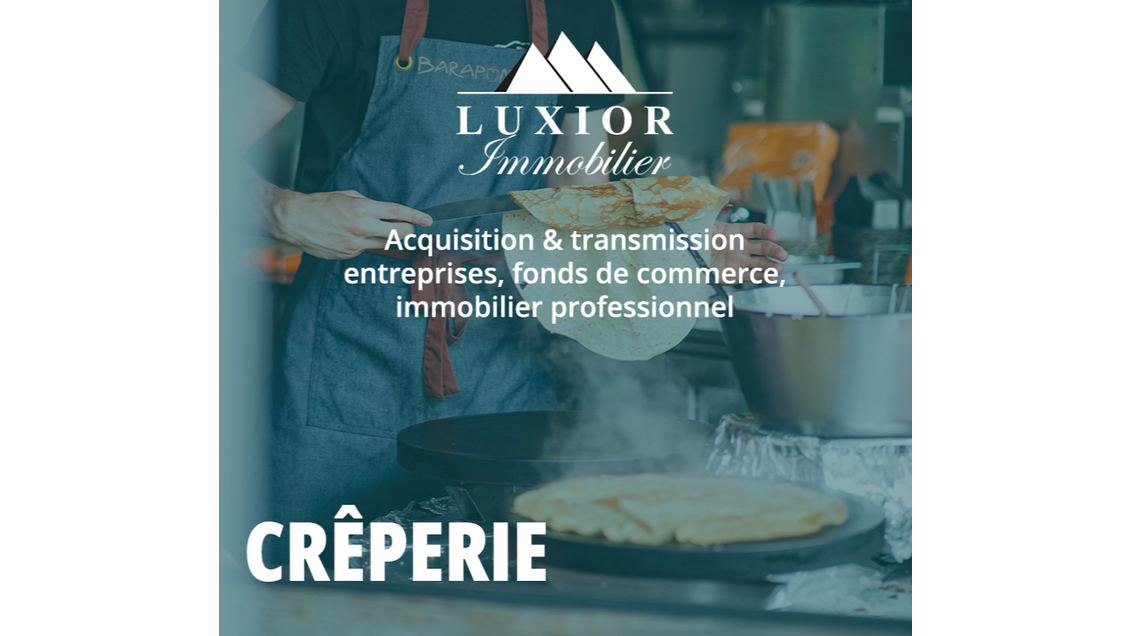 Vend crêperie authentique en centre ville Bretagne