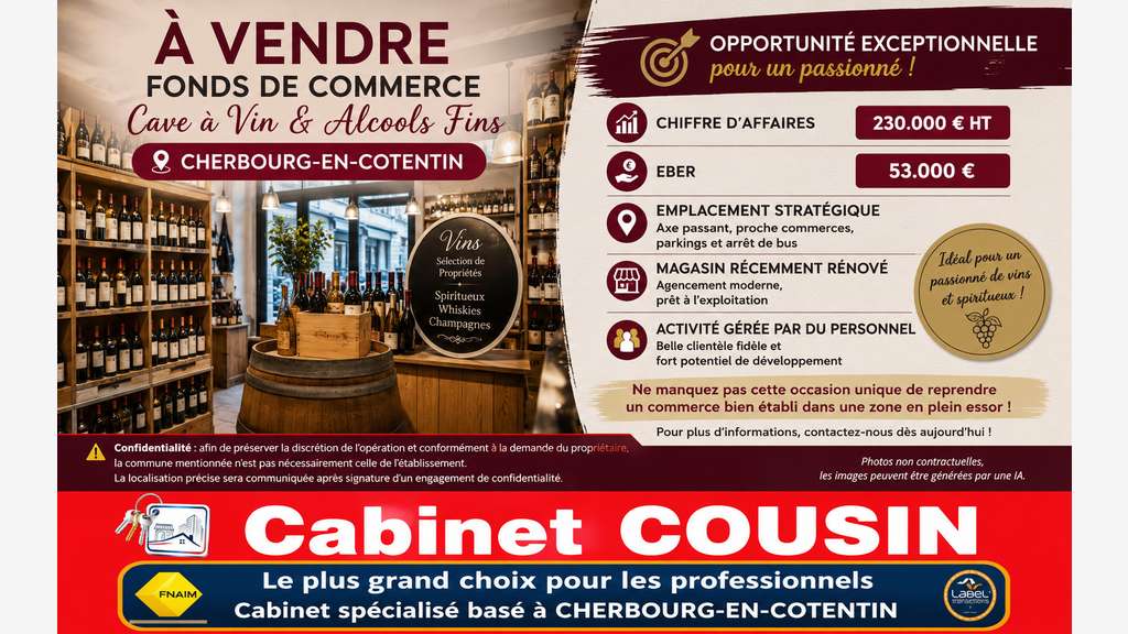 AV cave à vin alcools fins à Cherbourg-en-Cotentin