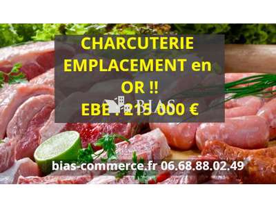 Vente Boucherie - Charcuterie à Dieppe
