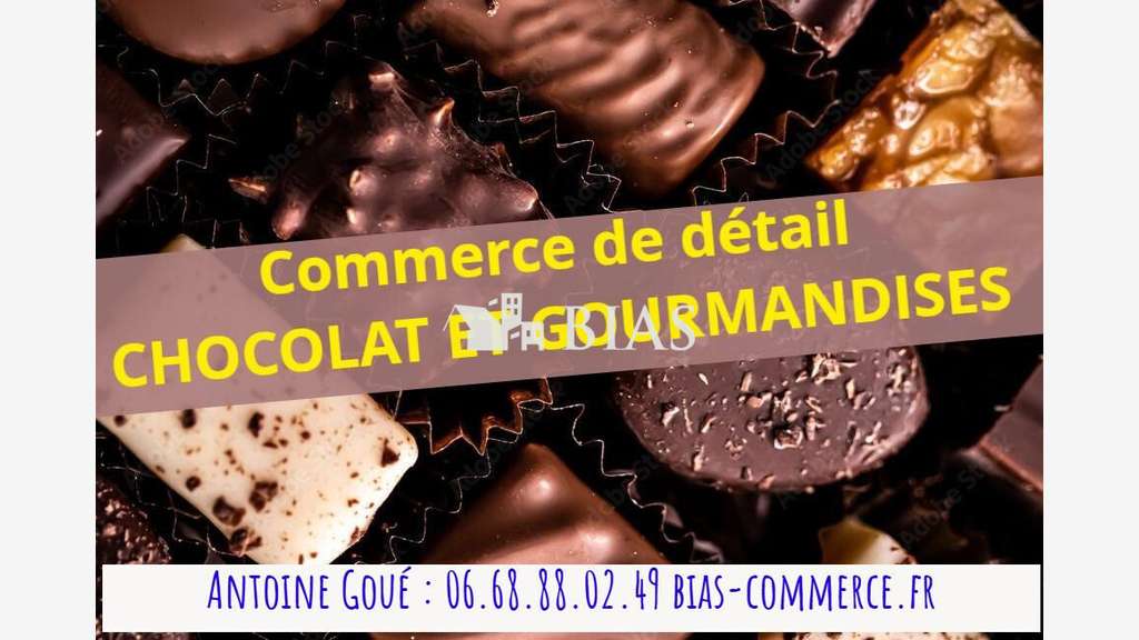Vente commerce chocolaterie friandises à Bernay