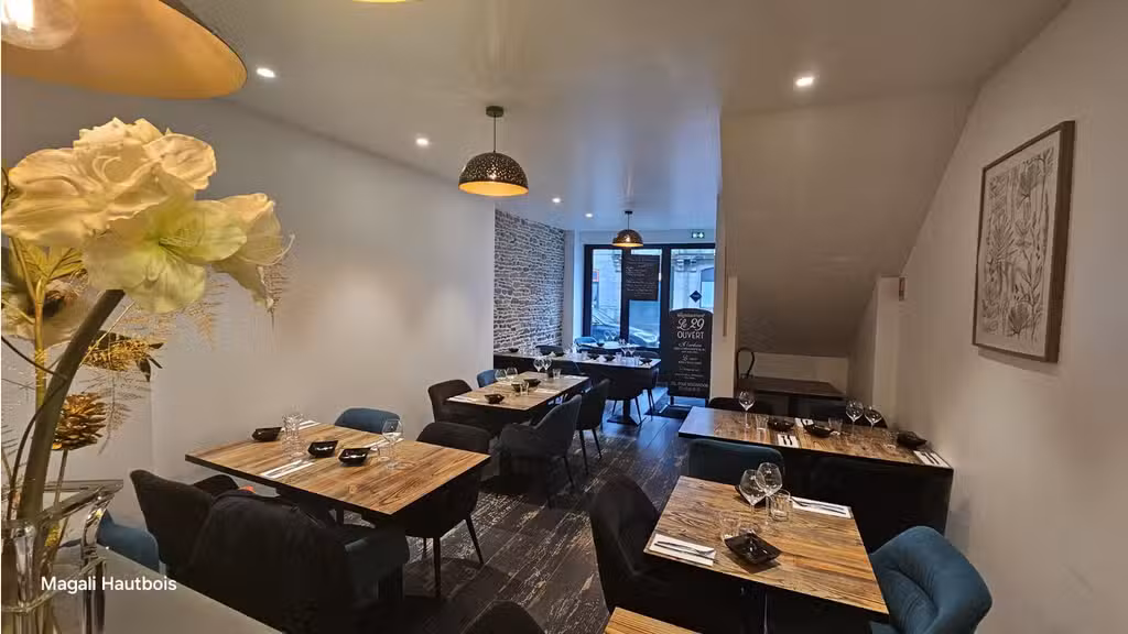 Vente charmant restaurant en centre ville Manche