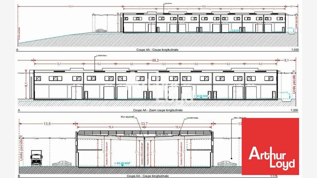 Vente local d'activité 200m² Châtellerault ZI Nord