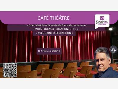 Vente café théâtre cabaret réputé à Lyon 69005