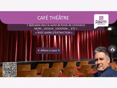 Vente café théâtre cabaret réputé à Lyon 69005