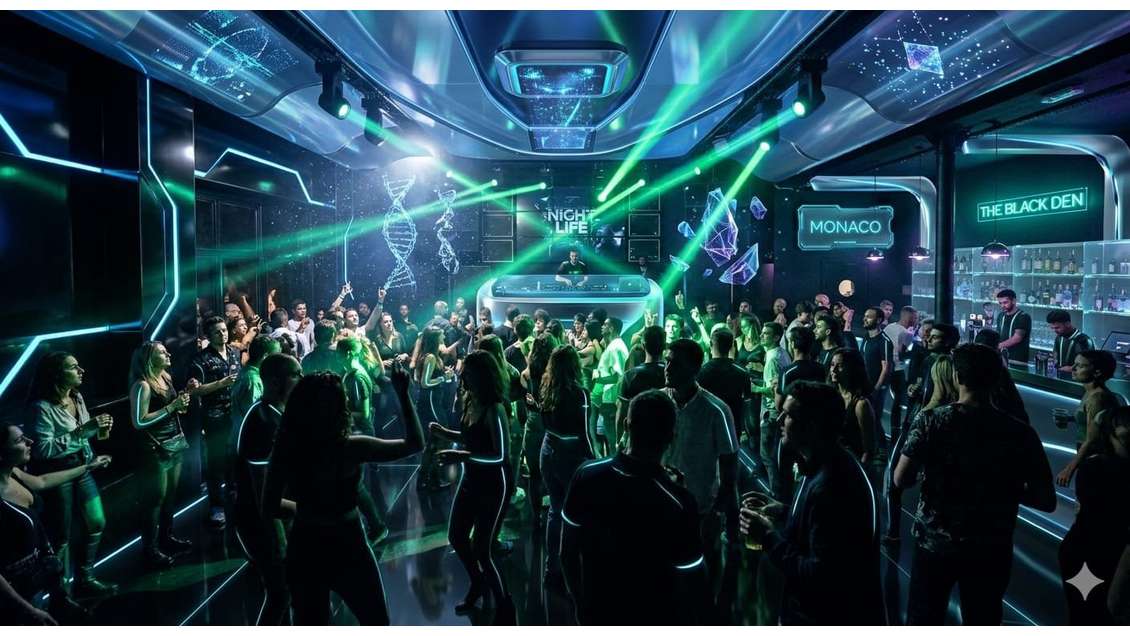 Night Club Tendance Moderne à Vendre Clé en Main