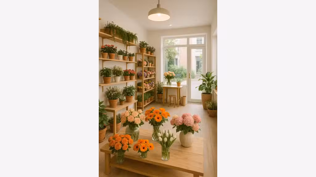 Vente boutique fleuriste axe passager Troyes