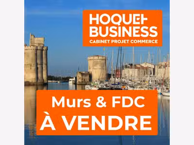 Vente FDC fleuriste sur bel empl Charente-Maritime