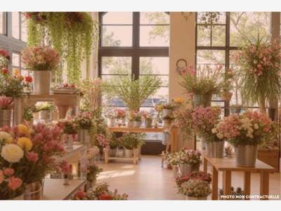 Vente magasin de fleurs à Rouen Rive Gauche