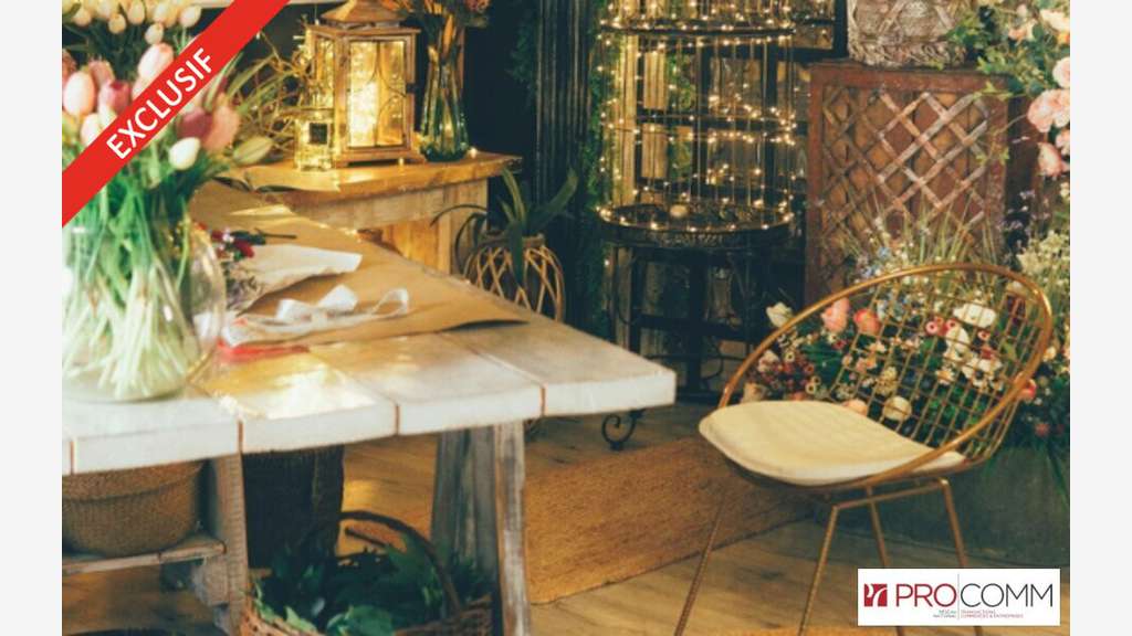 Vente FDC fleurs déco et accessoires à Saint Leu