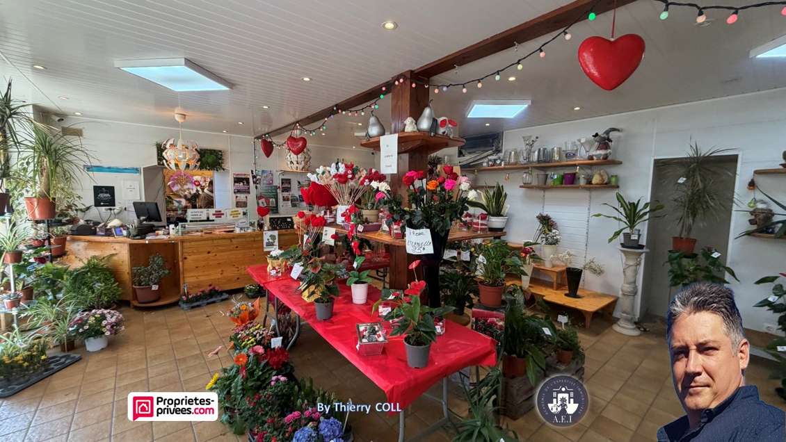 AV FDC fleuriste à St-Siméon-de-Bressieux centre