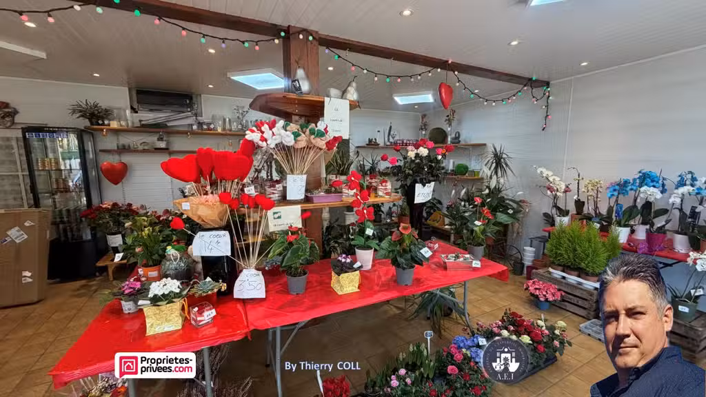 AV FDC fleuriste à St-Siméon-de-Bressieux centre