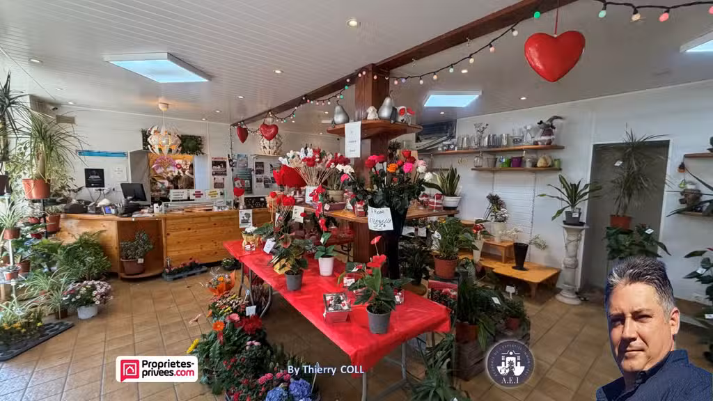 AV FDC fleuriste à St-Siméon-de-Bressieux centre
