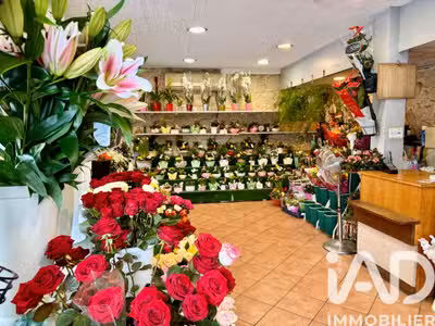 Vente FDC fleuriste de 90m² au coeur de Sannois