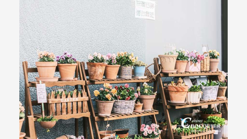 À SAISIR – Fleuriste & Jardinerie en bord de mer –