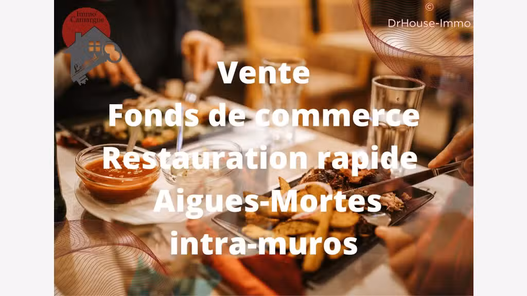 Vente FDC restauration rapide à Aigues Mortes