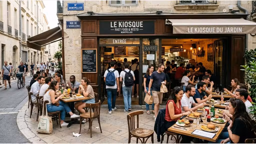 Vente FDC restauration rapide Montpellier centre