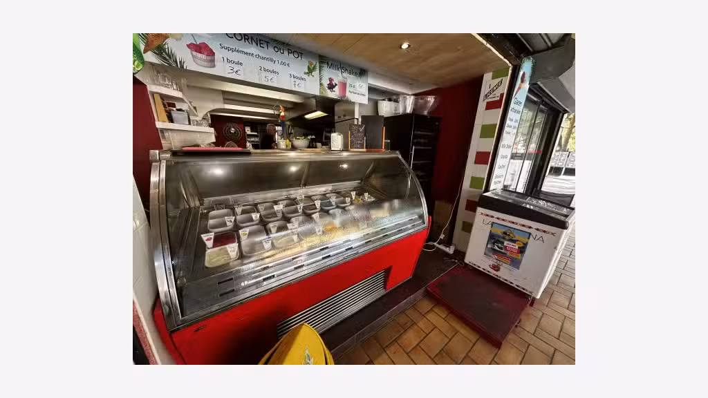 Vente FDC glacier restauration rapide dept Aude