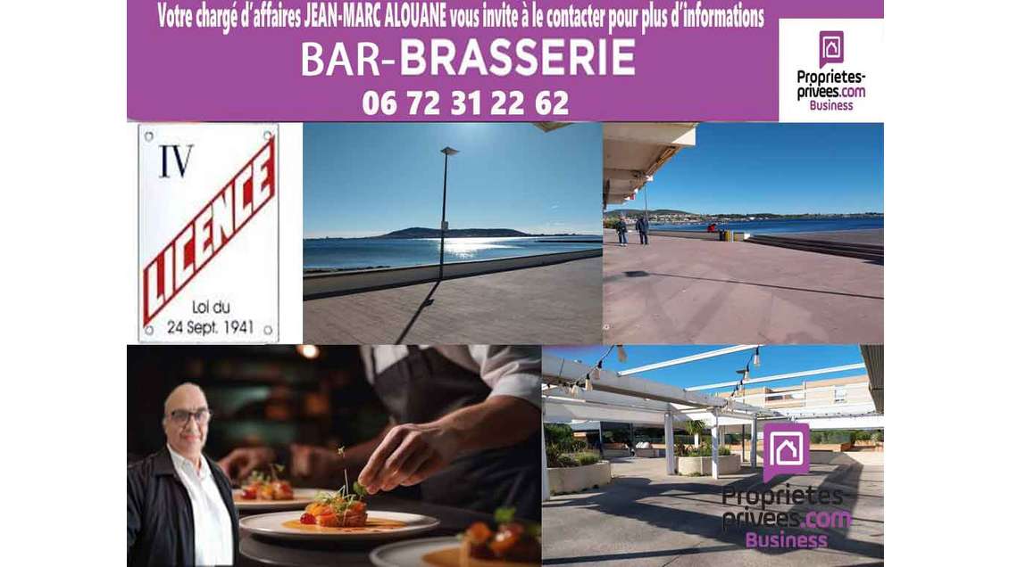 AV FDC glacier bar restaurant à Balaruc Les Bains