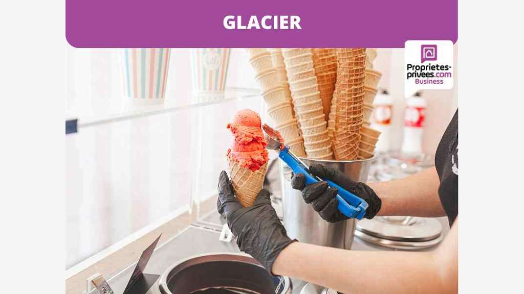 AV FDC glacier bar restaurant à Balaruc Les Bains