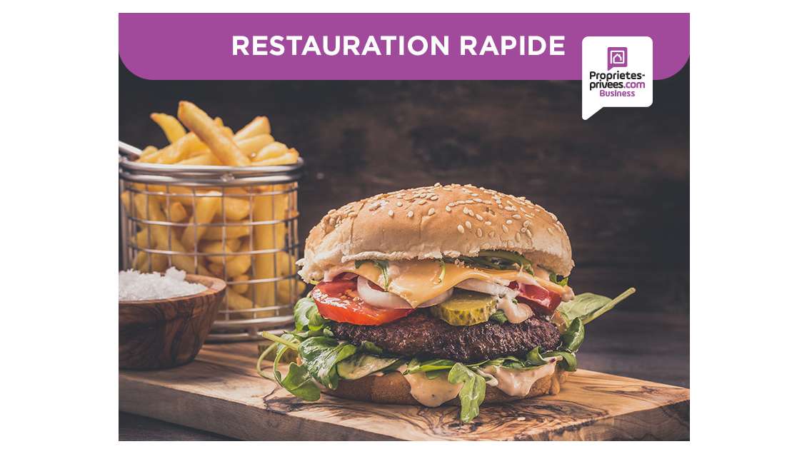 Vente snack restauration rapide à Beaune centre