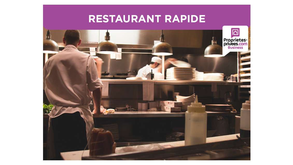 A vendre restauration rapide clé en main à Dijon