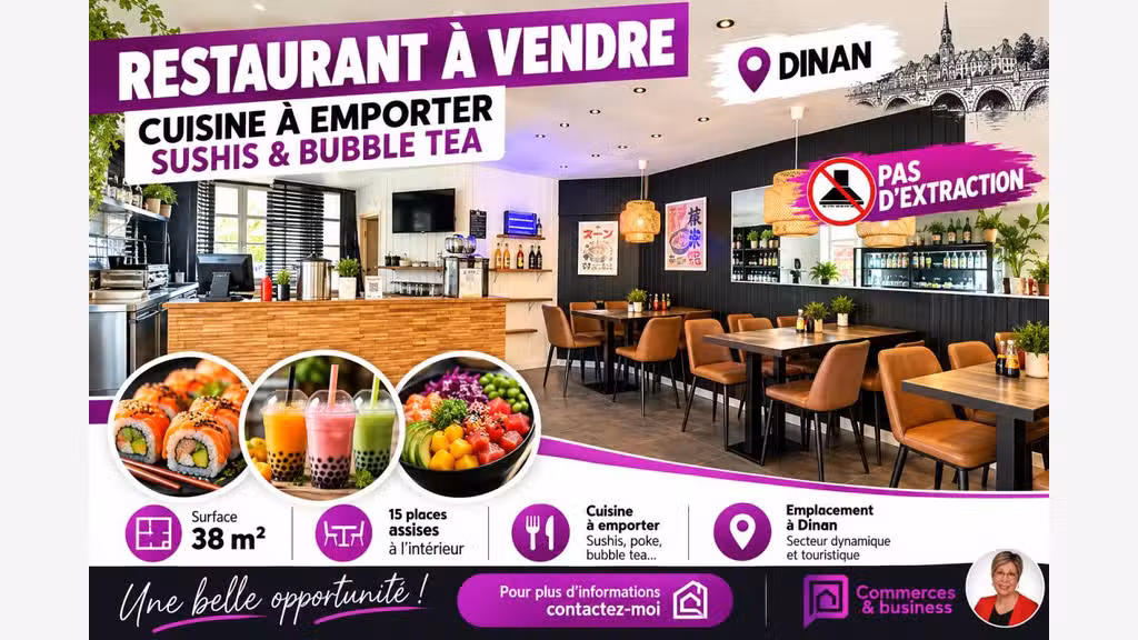 AV FDC restauration rapide centre historique Dinan