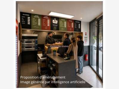 Vente pizzéria sur place vae clé en main à Douai