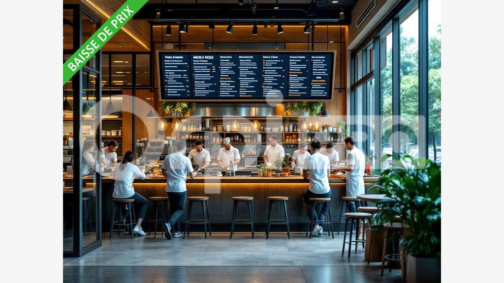 Vente restauration rapide avec terrasse le Havre