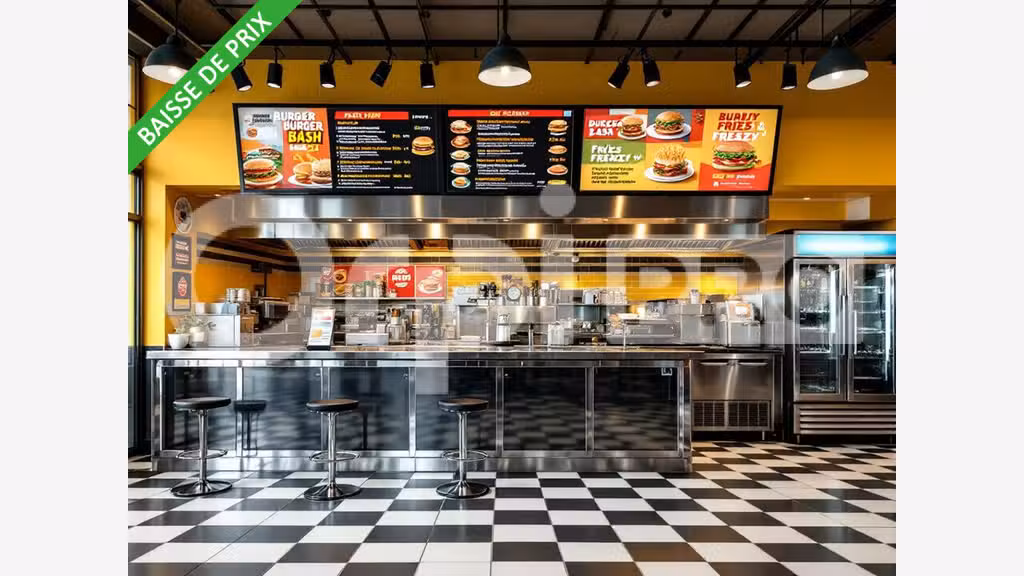 Vente restauration rapide avec terrasse le Havre