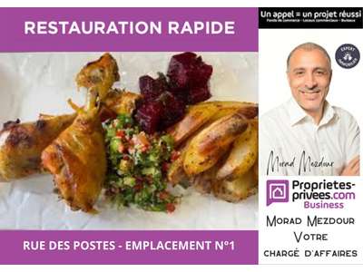 Vente Restauration rapide à Lille