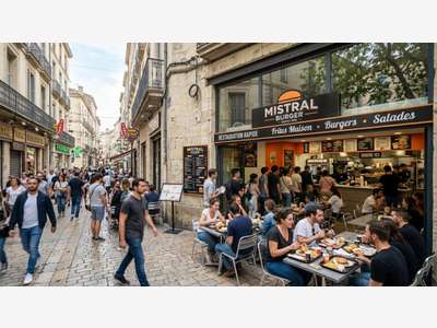 Vente restauration rapide empl n°1 à Montpellier