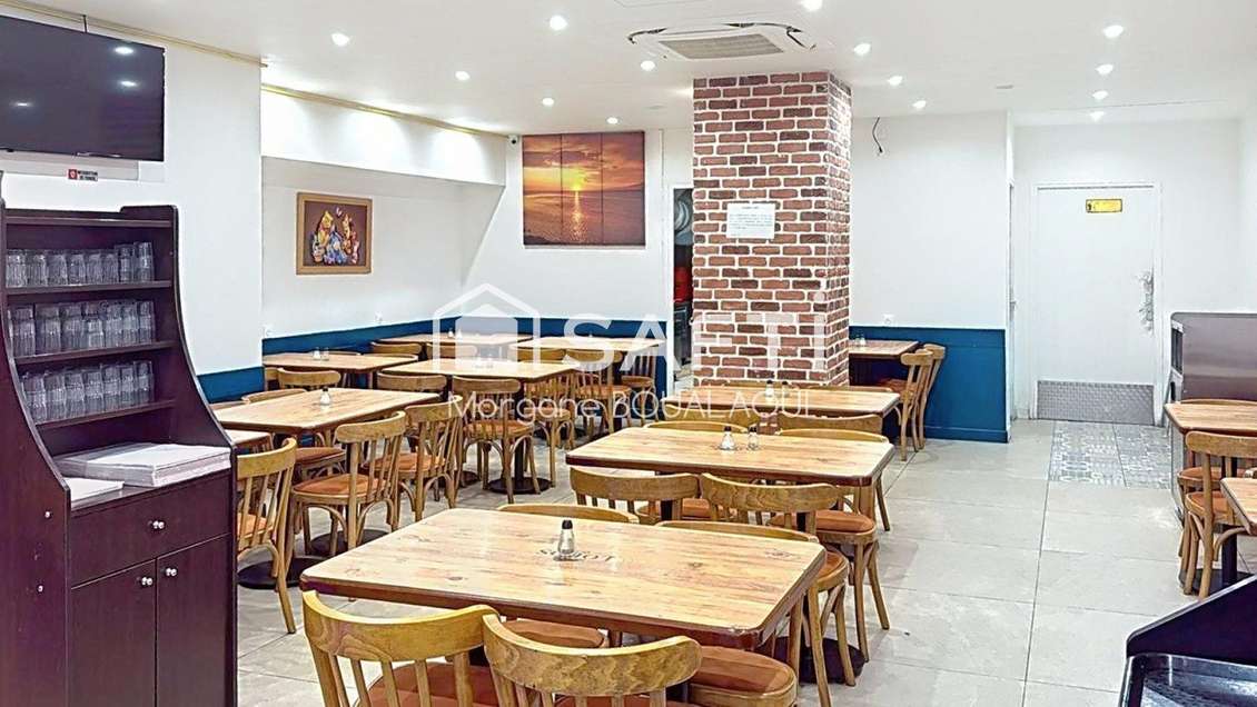 A vendre restauration rapide 133m² à Paris 75010