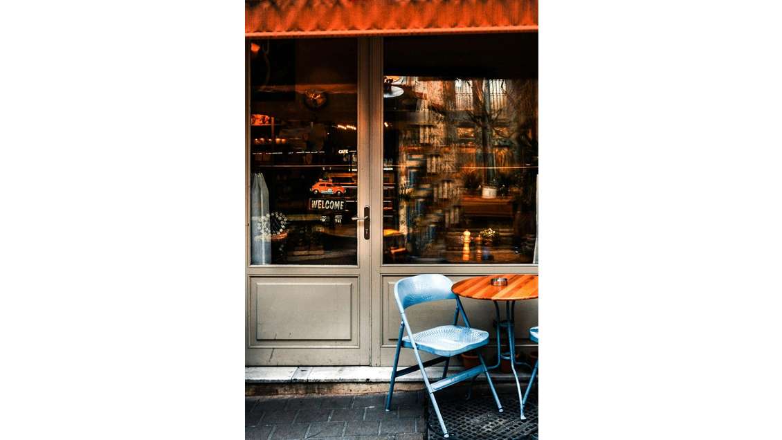 Vente restauration rapide traiteur terrasse d'été