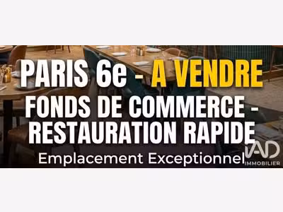 Vente restauration rapide secteur recherché 75006
