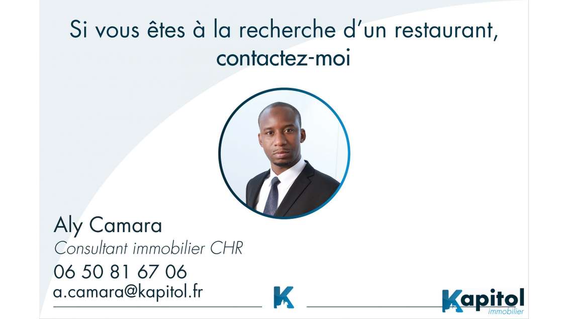 Vente restaurant Rapide Paris 17 Quartier Pereire