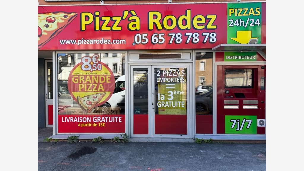 A vendre fonds de commerce pizzeria à Rodez