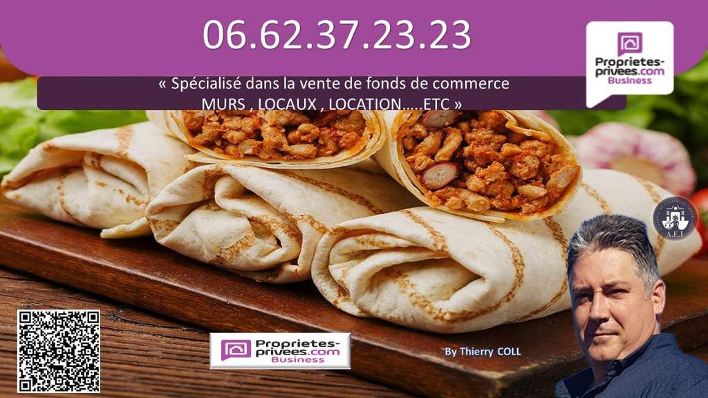 A vendre restauration rapide de 80m² à Vénissieux 