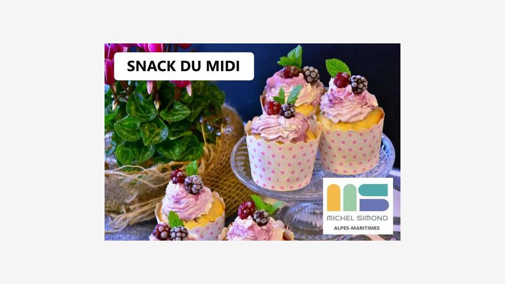 Vente snack du midi coffee shop Alpes Maritimes