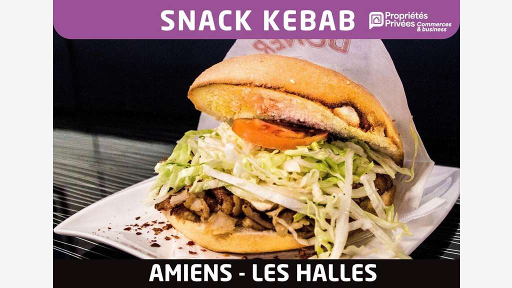Vente restaurant fast-food 25 places 60m² Amiens
