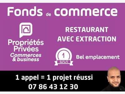 Cède fast food kebab 35 places à Amiens Saint Leu