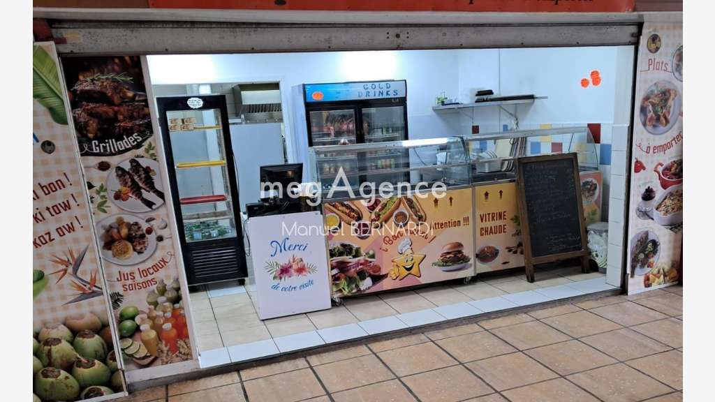 Vente restaurant 50m² Guadeloupe empl dynamique