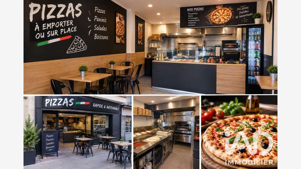 Vente restauration rapide pizza à Bois-d'Arcy