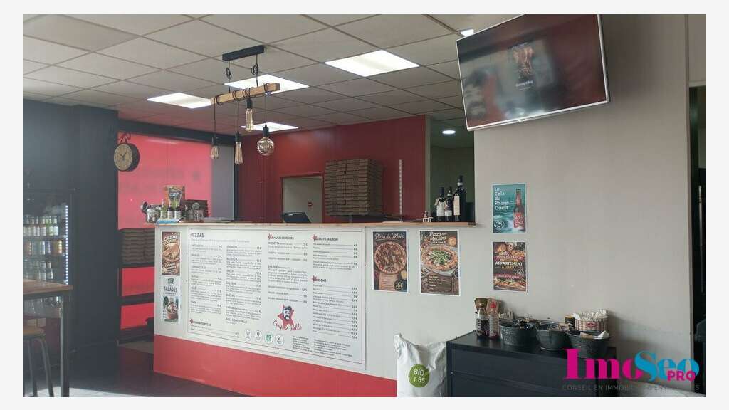 FDC pizzeria à vendre en angle de rue à Bordeaux
