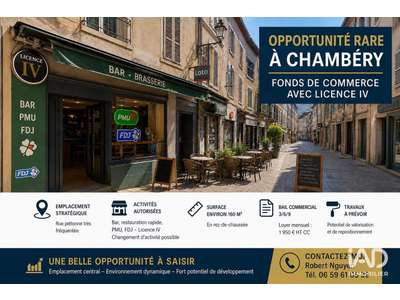 Vente Restauration rapide à Chambéry