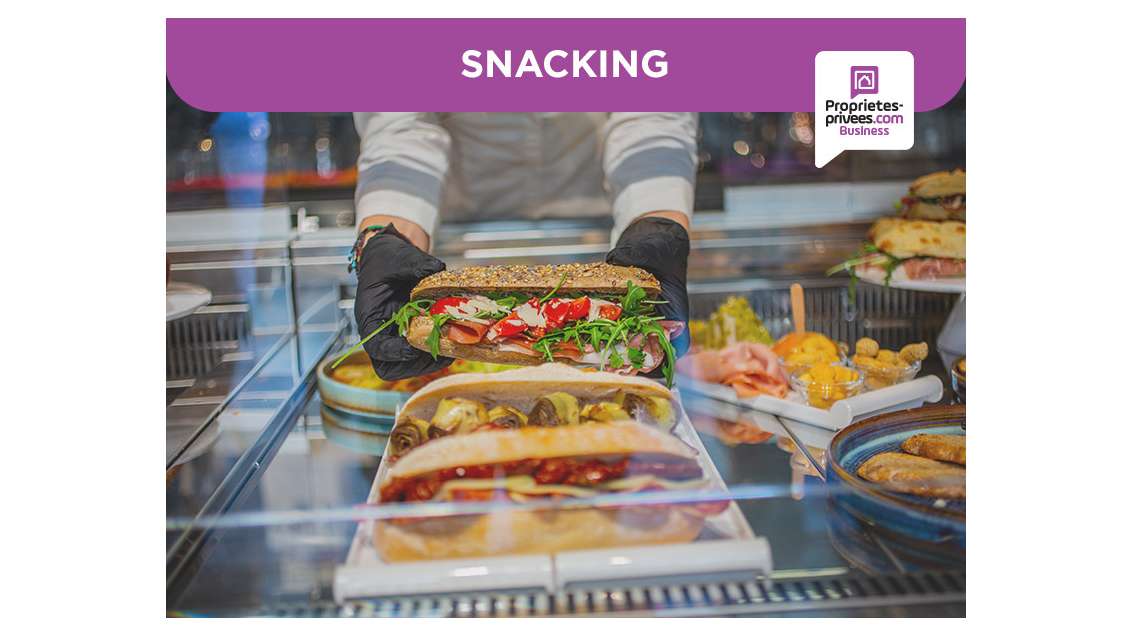Vente restaurant snack avec extraction Chatillon