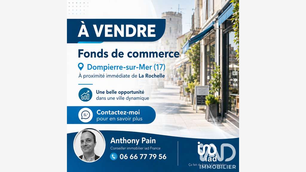 Vente restauration rapide à Dompierre-sur-Mer