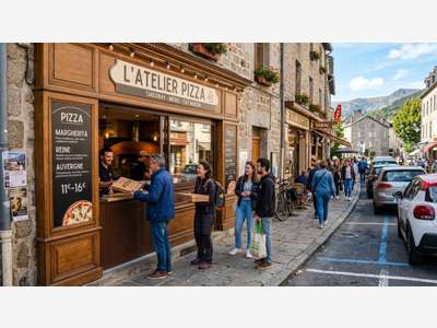 Pizzeria à emporter à vendre proche la Bourboule