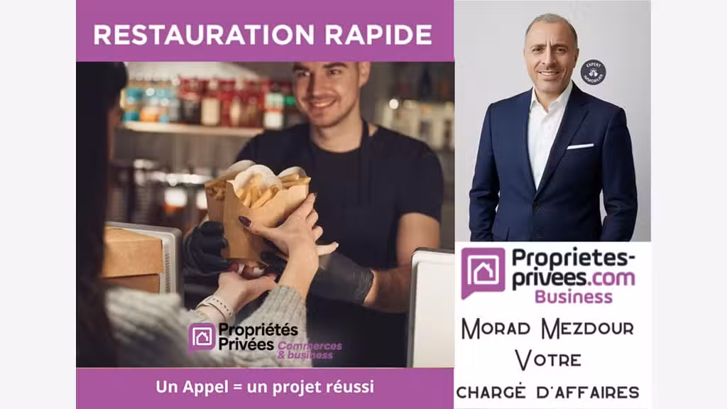 Exclu restauration rapide empl N°1 à Lille