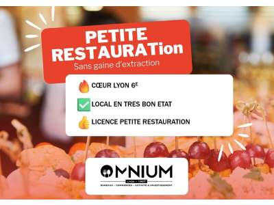 Vente Restauration rapide à Lyon 6e