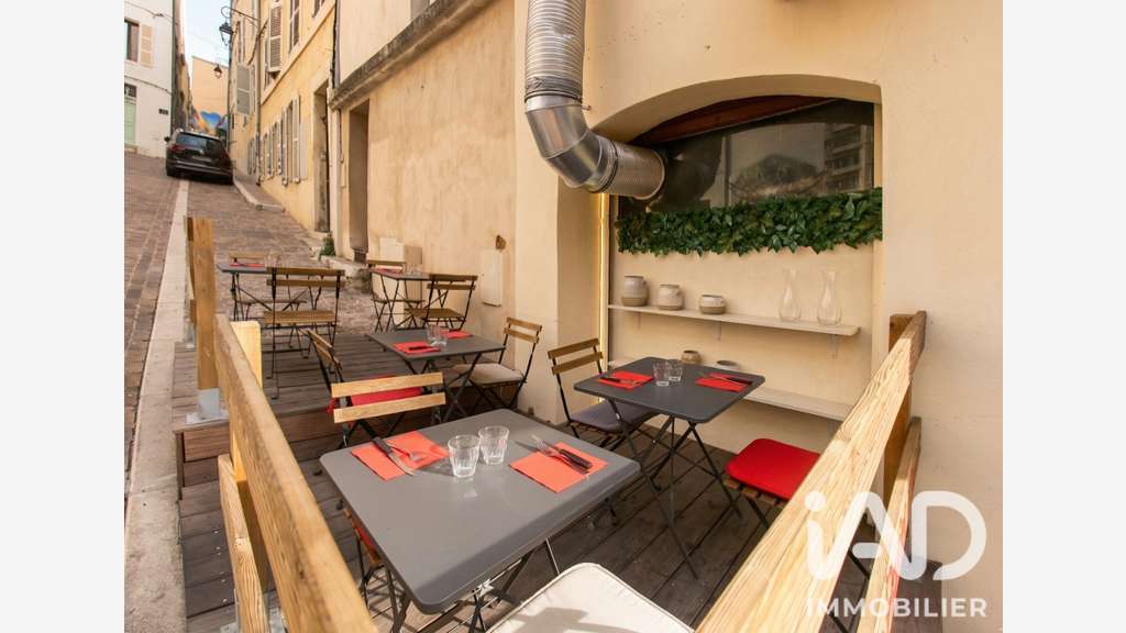 Vente restaurant avec terrasse à Marseille Panier